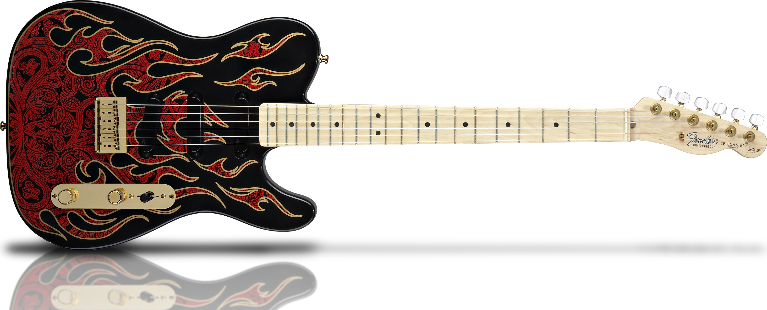 Fender Telecaster James Burtonモデル Fender Telecaster James Burton Cutaway Guitar Magazine