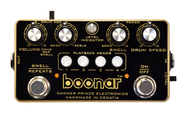 Dawner Prince Electronics introduce el Boonar Cutaway Guitar Magazine