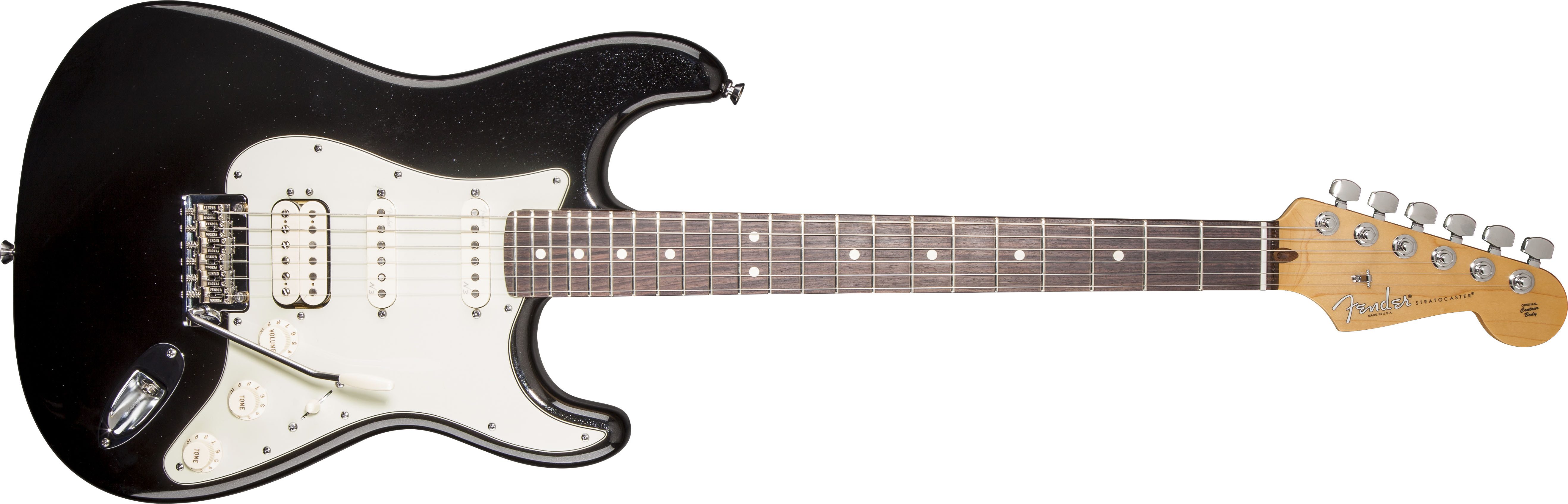 Fender Stratocaster american deluxe plus HSS Cutaway Guitar Magazine