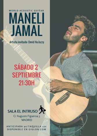 Maneli Maneli Jamal en Madrid Cutaway Guitar Magazine