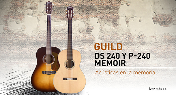 Guild P-240 y DS-240 Memoir - Cutaway Guitar Magazine