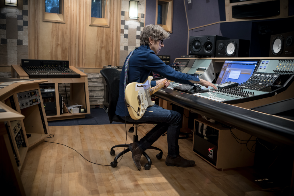 Eric Johnson en el estudio