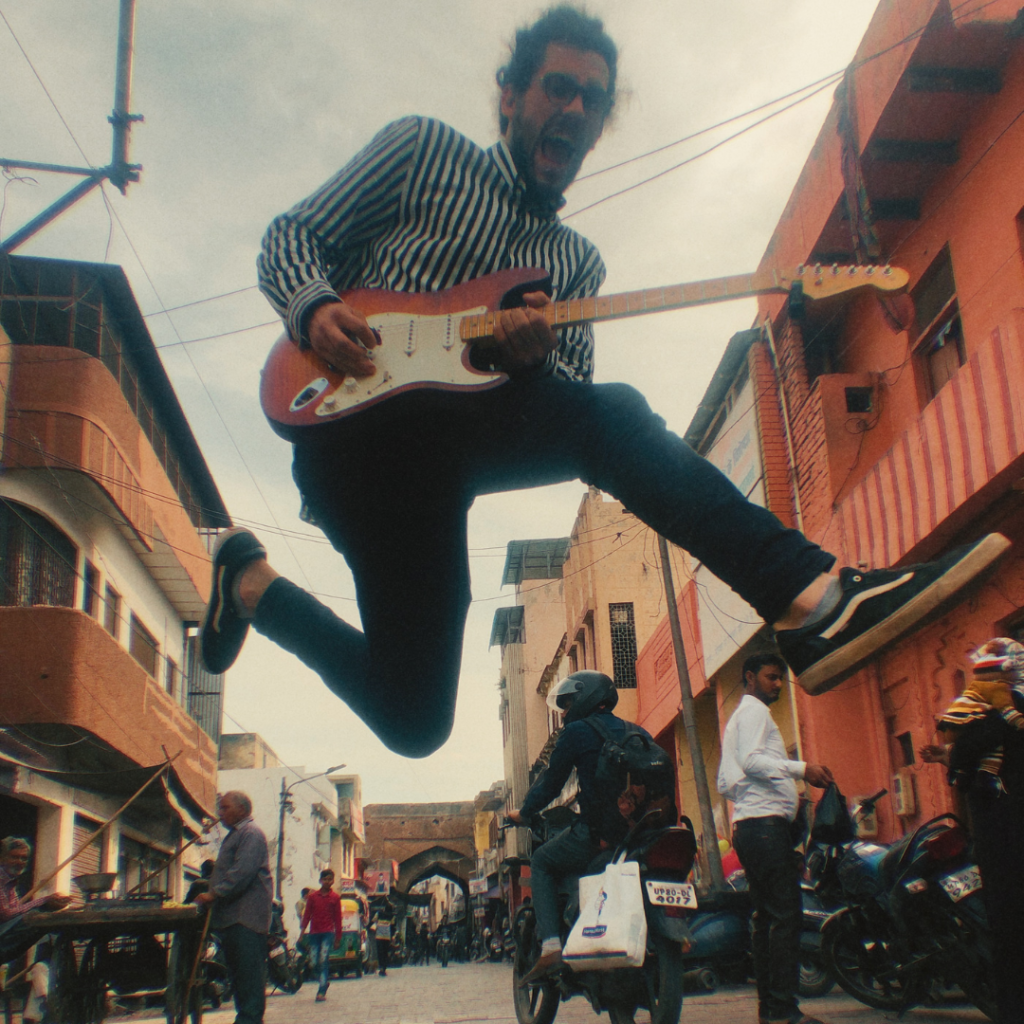 Borja Catanesi en la calle