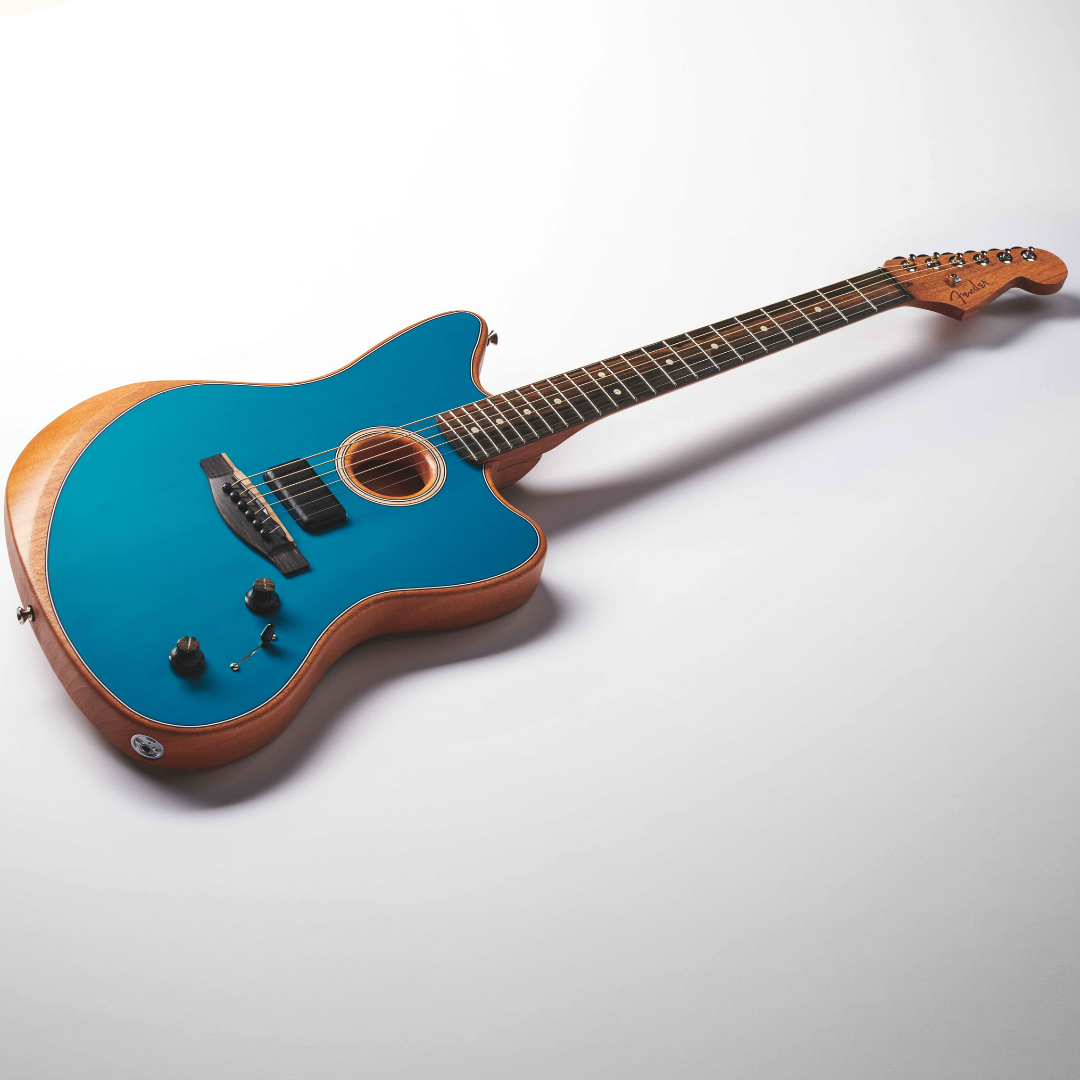 Fender presenta la nueva American Jazzmaster Acoustasonic Cutaway
