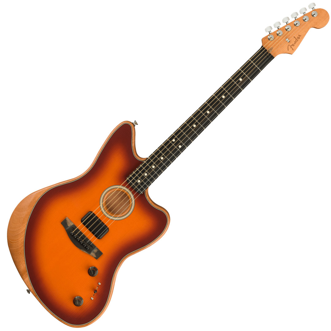 Fender American Acoustasonic Jazzmaster review en español Cutaway