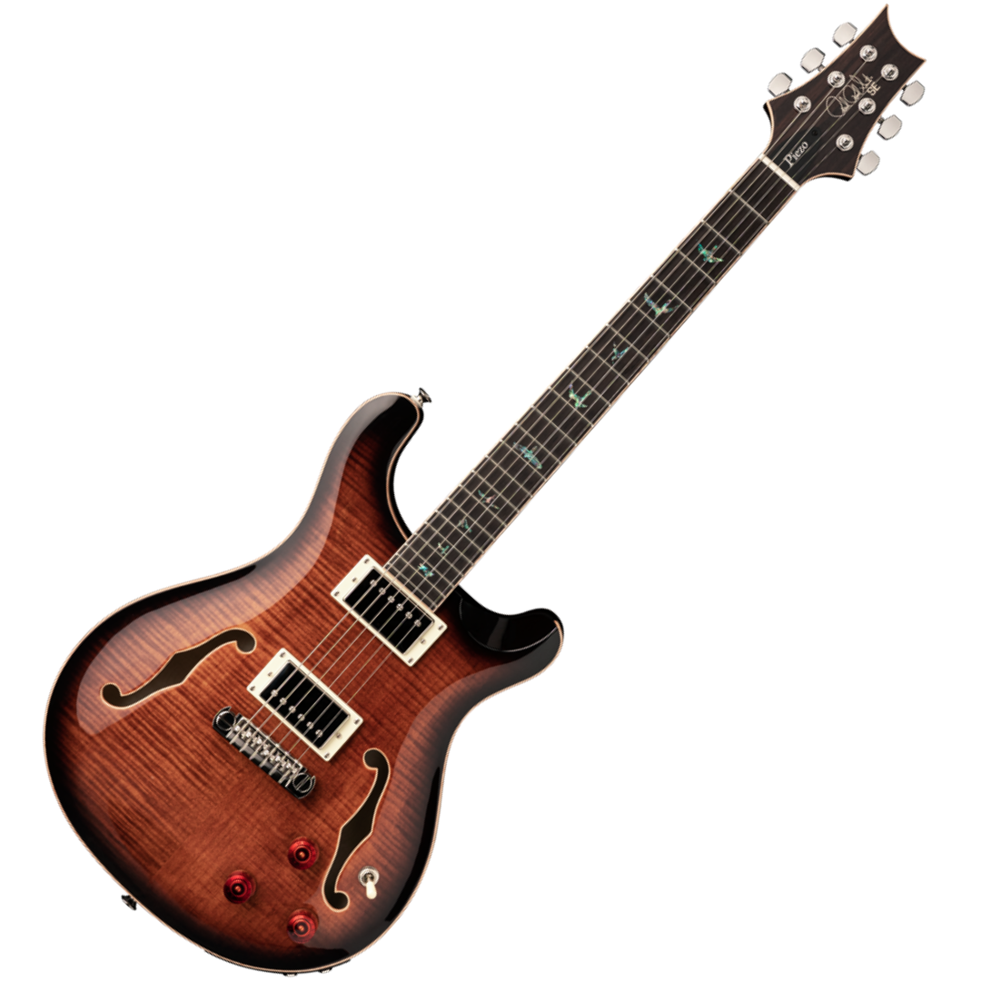 PRS SE Hollowbody II Piezo review en español Cutaway Guitar Magazine