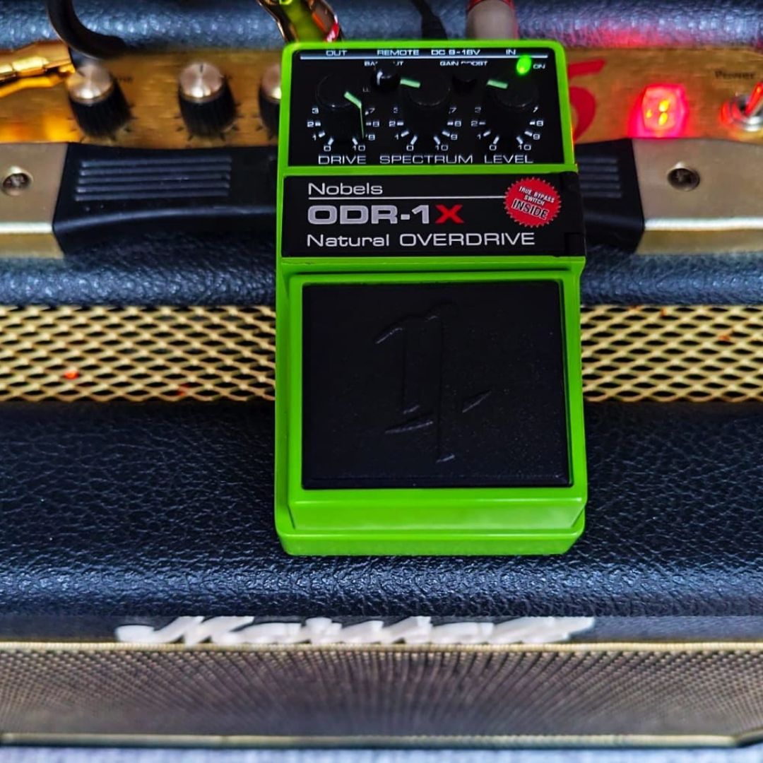 Nobels ODR-1X overdrive Cutaway Guitar Magazine