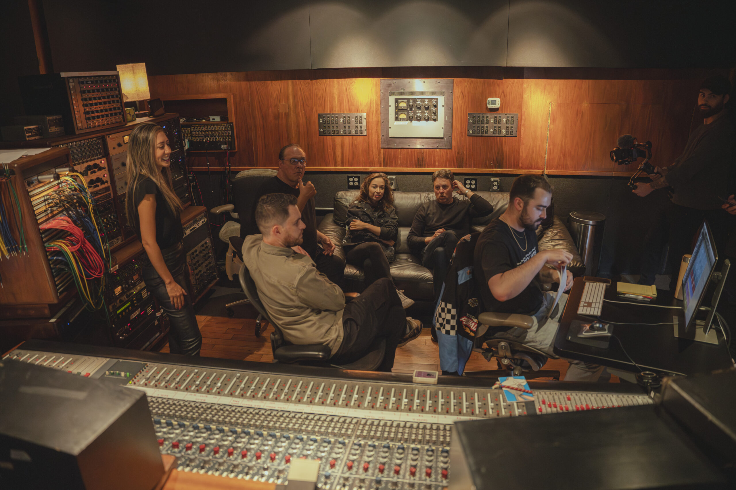 Redemption Album session at EastWest Studios (Photo by Eduardo Orelha)