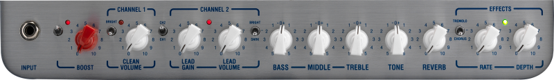 Laney Lionheart Foundry Super 60 controles