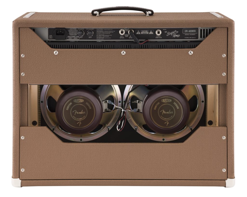 Fender 62 Super Amp, trasera