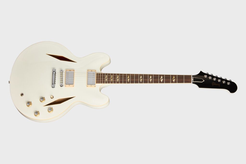 Gibson Limited Edition Dave Grohl DG-335 en acabado Alpine White.