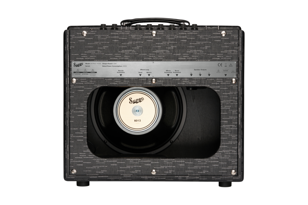 Supro Royale 1932R, trasera