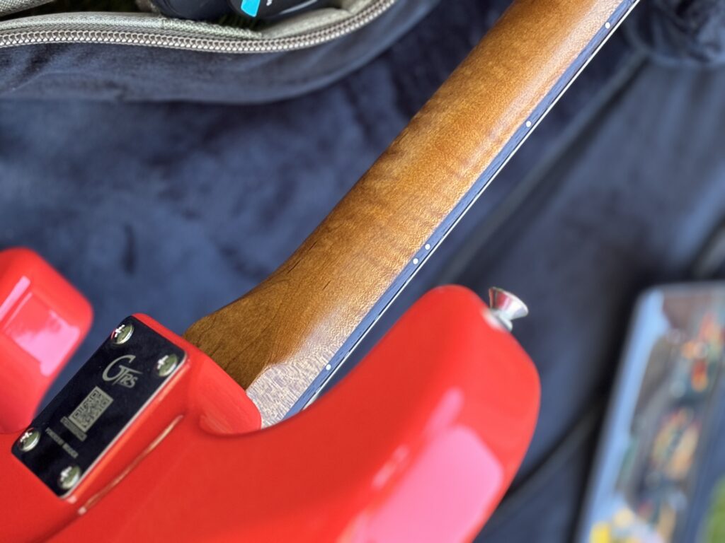 Mooer GTRS Professional 800 FR, detalle mástil